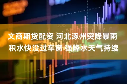 文商期货配资 河北涿州突降暴雨 积水快没过车窗 强降水天气持续